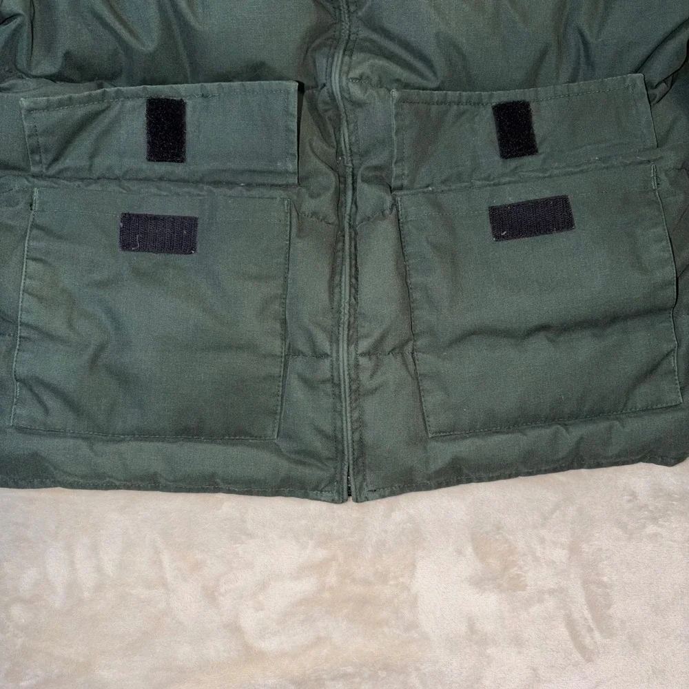 Browning Kids XL Green Goose Down Puffer Jacket Coat Buckmark 304-76540